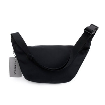 Balenciaga Black Nylon Explorer Belt Bag