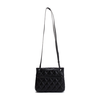 Balenciaga Black Quilted Nappa Leather Medium Touch B Shoulder Bag