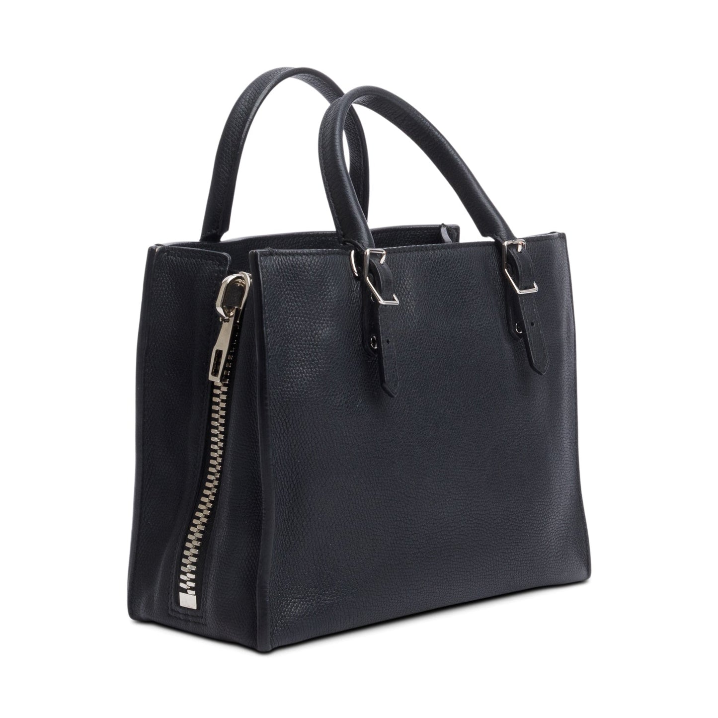 Balenciaga Black Veau Papier A4 Mini Tote