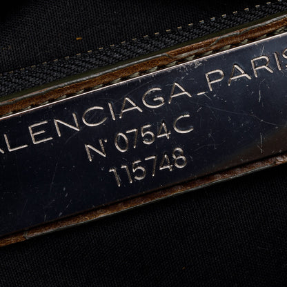 Balenciaga Brown Agneau Leather Le City Medium Bag