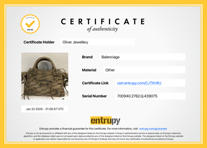 Balenciaga Brown BB Monogram Canvas Neo Cagole Classic XS City Bag