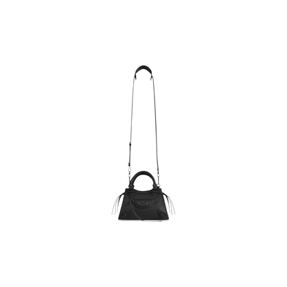 BALENCIAGA CALFSKIN LEATHER NEO MINI CITY BAG