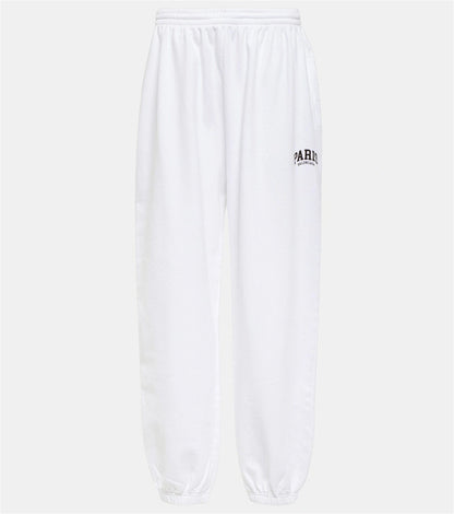 BALENCIAGA CITIES PARIS COTTON SWEATPANTS