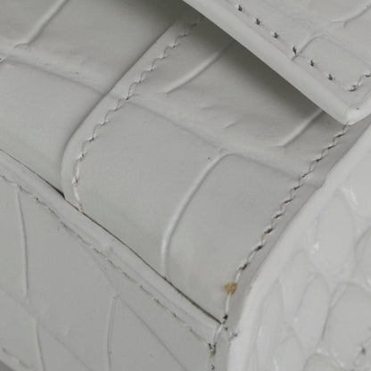 Balenciaga Croc-Embossed Mini Hourglass Bag