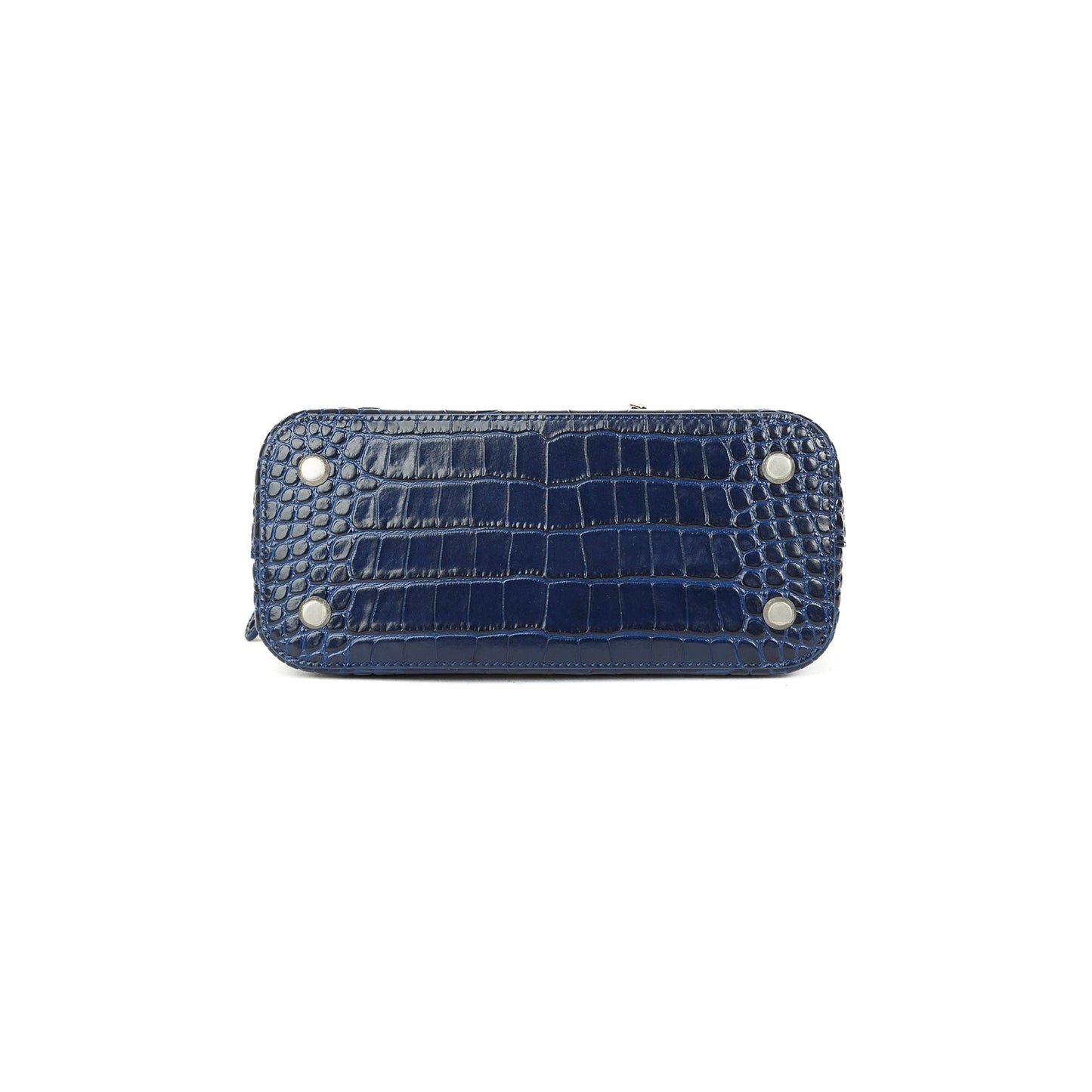 Balenciaga Croc Embossed Ville S Top Handle Bag
