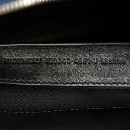 Balenciaga Croc Embossed Ville S Top Handle Bag