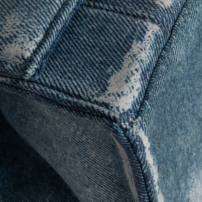 Balenciaga Denim Hourglass Small Top Handle Bag