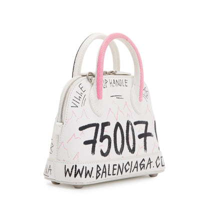 Balenciaga Graffiti Ville XXS Top Handle Bag