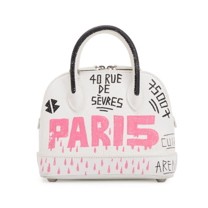 Balenciaga Graffiti Ville XXS Top Handle Bag