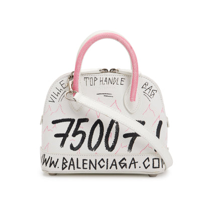 Balenciaga Graffiti Ville XXS Top Handle Bag