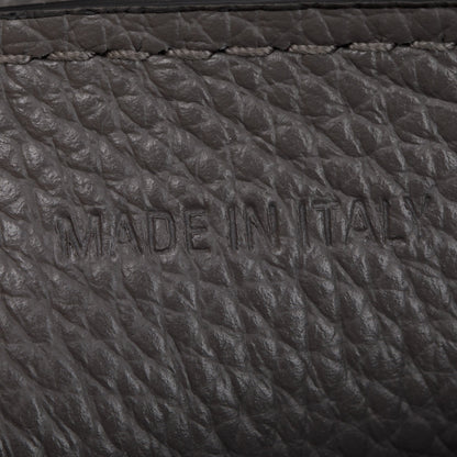 Balenciaga Grey Calfskin Leather Nano Neo Classic Top Handle Bag