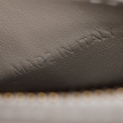 Balenciaga Grey Crocodile Embossed Calfskin Leather MIni Neo Classic Top Handle Bag