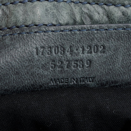 Balenciaga Grey Distressed Arena Leather Giant 21 City Bag