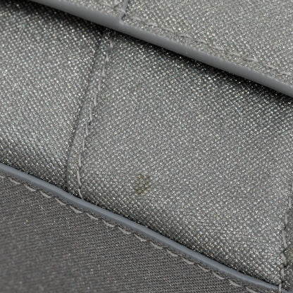 Balenciaga Grey Glitter Fabric XS Hourglass Top Handle Bag
