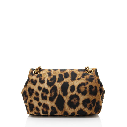 Luxury Balenciaga Trending 2025 Nylon Leopard Monaco Mini Shoulder Bag (SHF-WvmJR1)