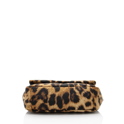 Luxury Balenciaga Trending 2025 Nylon Leopard Monaco Mini Shoulder Bag (SHF-WvmJR1)