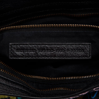 Balenciaga Medium Graffiti Motocross Classic City Bag