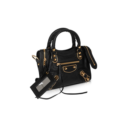 Balenciaga Mini Metallic Edge City Bag