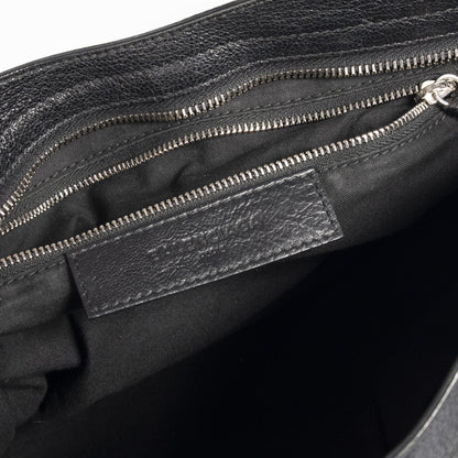 Balenciaga Motocross Classic Silver City Bag