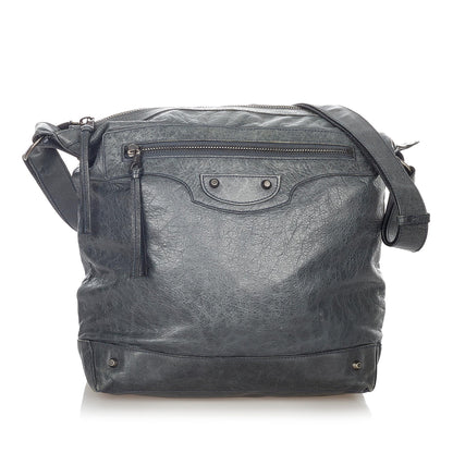 Luxury Balenciaga Trending 2025 Motocross Day Leather Crossbody Bag (SHG-23541)