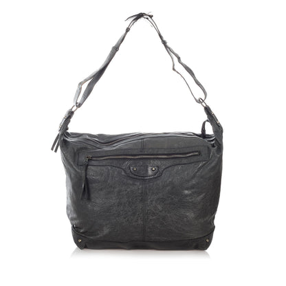 Luxury Balenciaga Trending 2025 Motocross Day Leather Shoulder Bag (SHG-26859)