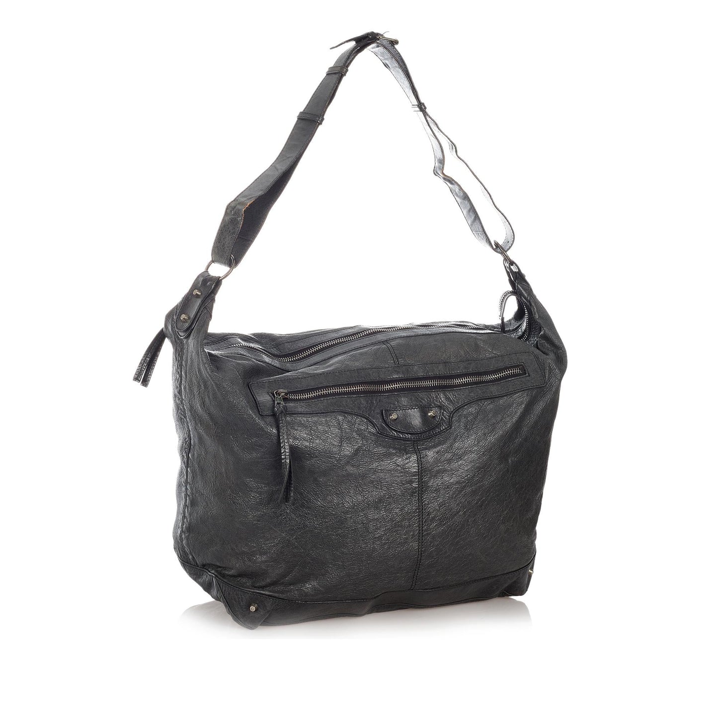Luxury Balenciaga Trending 2025 Motocross Day Leather Shoulder Bag (SHG-26859)