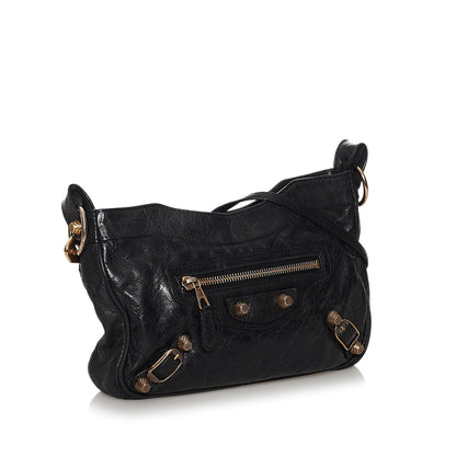 Luxury Balenciaga Trending 2025 Motocross Hip Giant 12 Lambskin Leather Crossbody Bag (SHG-30689)