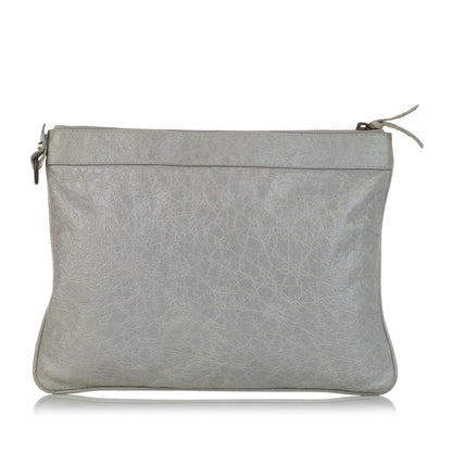 Luxury Balenciaga Trending 2025 Motocross Lambskin Leather Clutch Bag (SHG-37473)