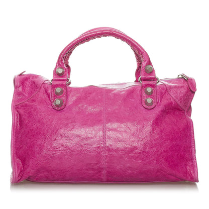 Luxury Balenciaga Trending 2025 Motocross Leather Giant Brogues Work Bag (SHG-28227)