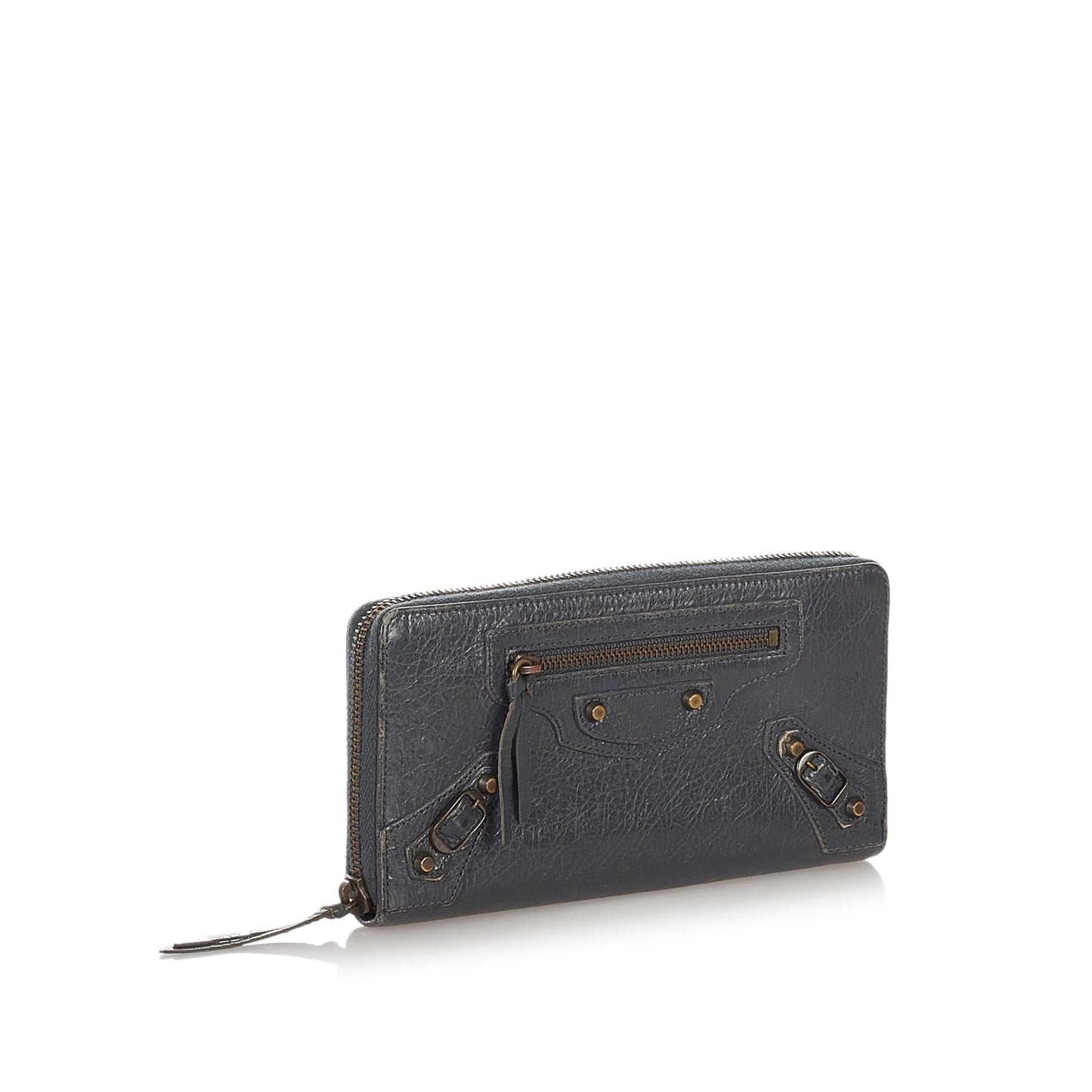 Luxury Balenciaga Trending 2025 Motocross Leather Wallet (SHG-26769)