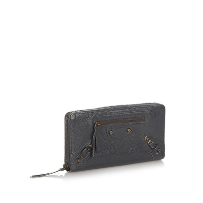 Luxury Balenciaga Trending 2025 Motocross Leather Wallet (SHG-26769)