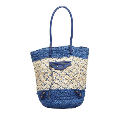 Luxury Balenciaga Trending 2025 Motocross Panier Raffia Tote (SHG-Rpvzcu)
