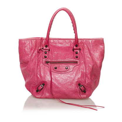 Luxury Balenciaga Trending 2025 Motocross Sunday Leather Tote Bag (SHG-33255)