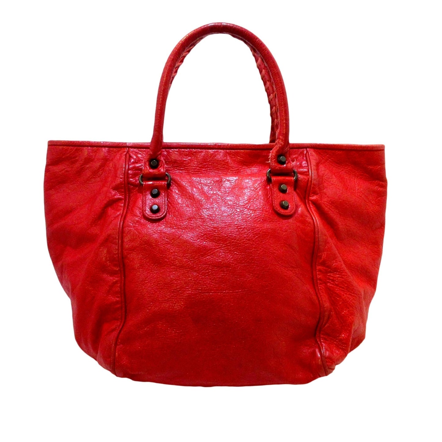 Luxury Balenciaga Trending 2025 Motocross Sunday Leather Tote Bag (SHG-36401)