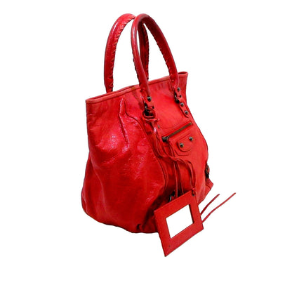 Luxury Balenciaga Trending 2025 Motocross Sunday Leather Tote Bag (SHG-36401)