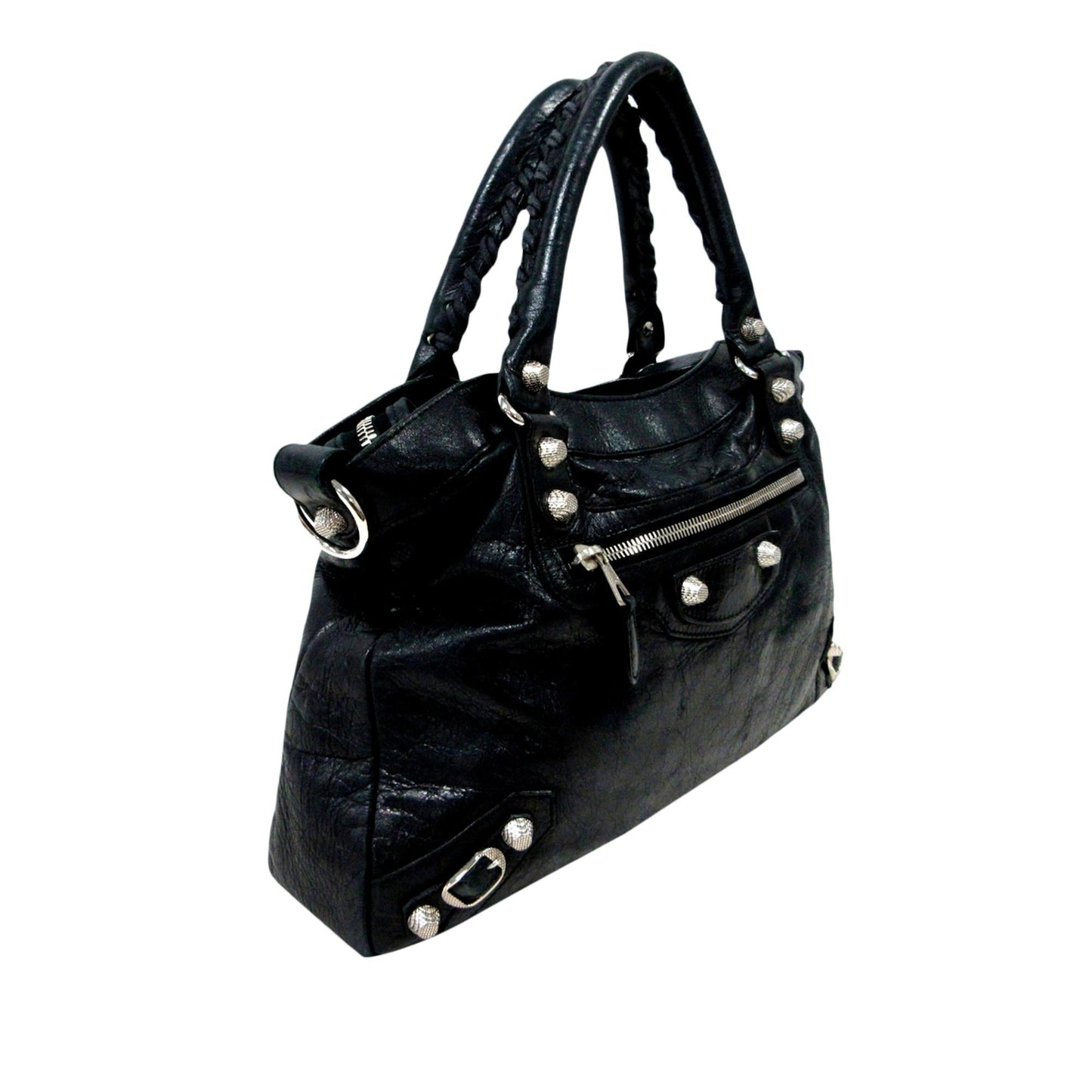 Luxury Balenciaga Trending 2025 Motocross Town Giant Leather Handbag (SHG-29337)