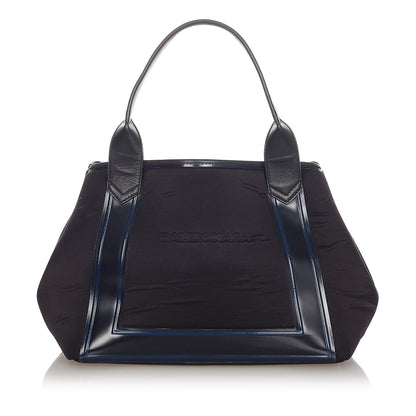 Luxury Balenciaga Trending 2025 Navy Cabas S Canvas Tote Bag (SHG-22964)