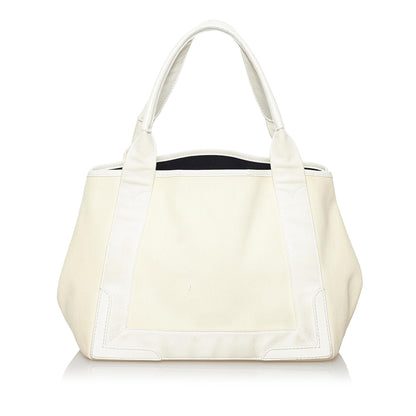 Luxury Balenciaga Trending 2025 Navy Cabas S Canvas Tote Bag (SHG-29833)