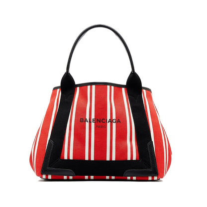 Luxury Balenciaga Trending 2025 Navy Cabas S Tote (SHG-BValiQ)