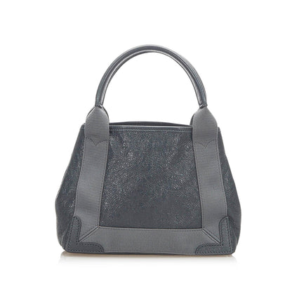 Luxury Balenciaga Trending 2025 Navy Cabas XS Leather Satchel (SHG-24885)