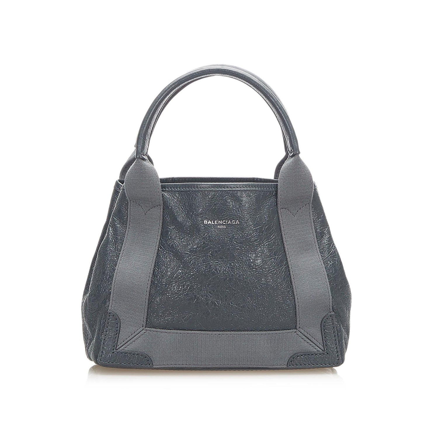 Luxury Balenciaga Trending 2025 Navy Cabas XS Leather Satchel (SHG-24885)