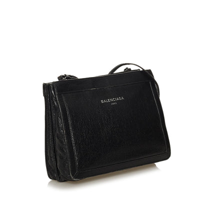 Luxury Balenciaga Trending 2025 Navy Pochette S Canvas Crossbody Bag (SHG-28703)