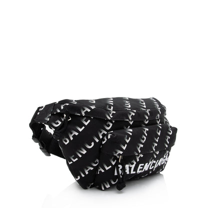 Luxury Balenciaga Trending 2025 Nylon Logo Belt Bag (SHF-oB1rKw)