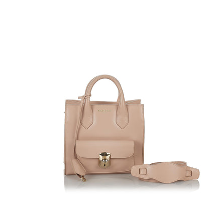 Luxury Balenciaga Trending 2025 Padlock All Afternoon Leather Satchel (SHG-26768)