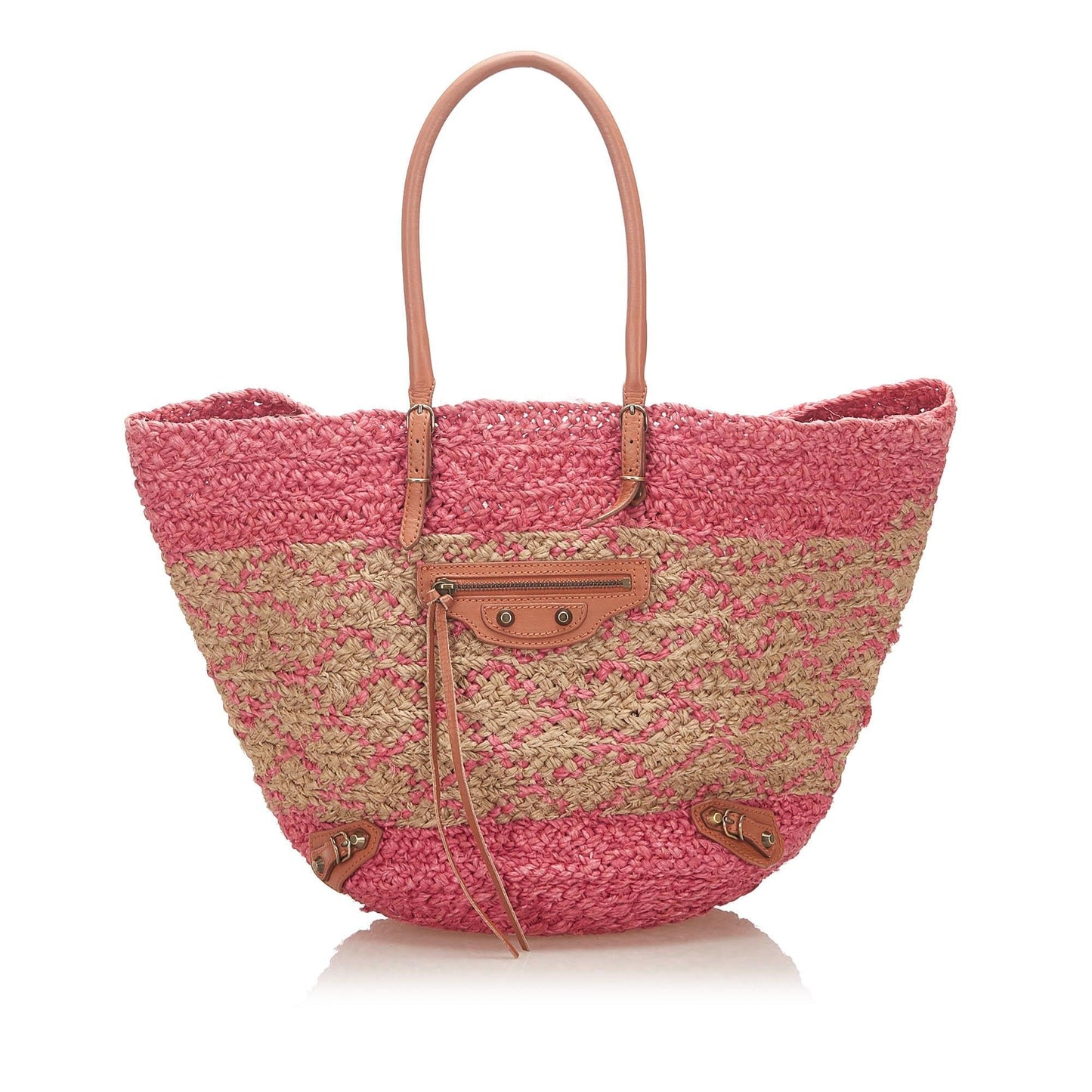 Luxury Balenciaga Trending 2025 Panier Raffia Tote Bag (SHG-18408)