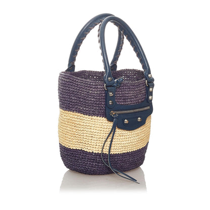 Luxury Balenciaga Trending 2025 Panier Raffia Tote Bag (SHG-27286)