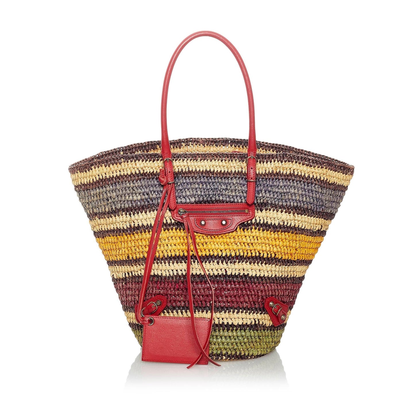 Luxury Balenciaga Trending 2025 Panier Raffia Tote Bag (SHG-30111)