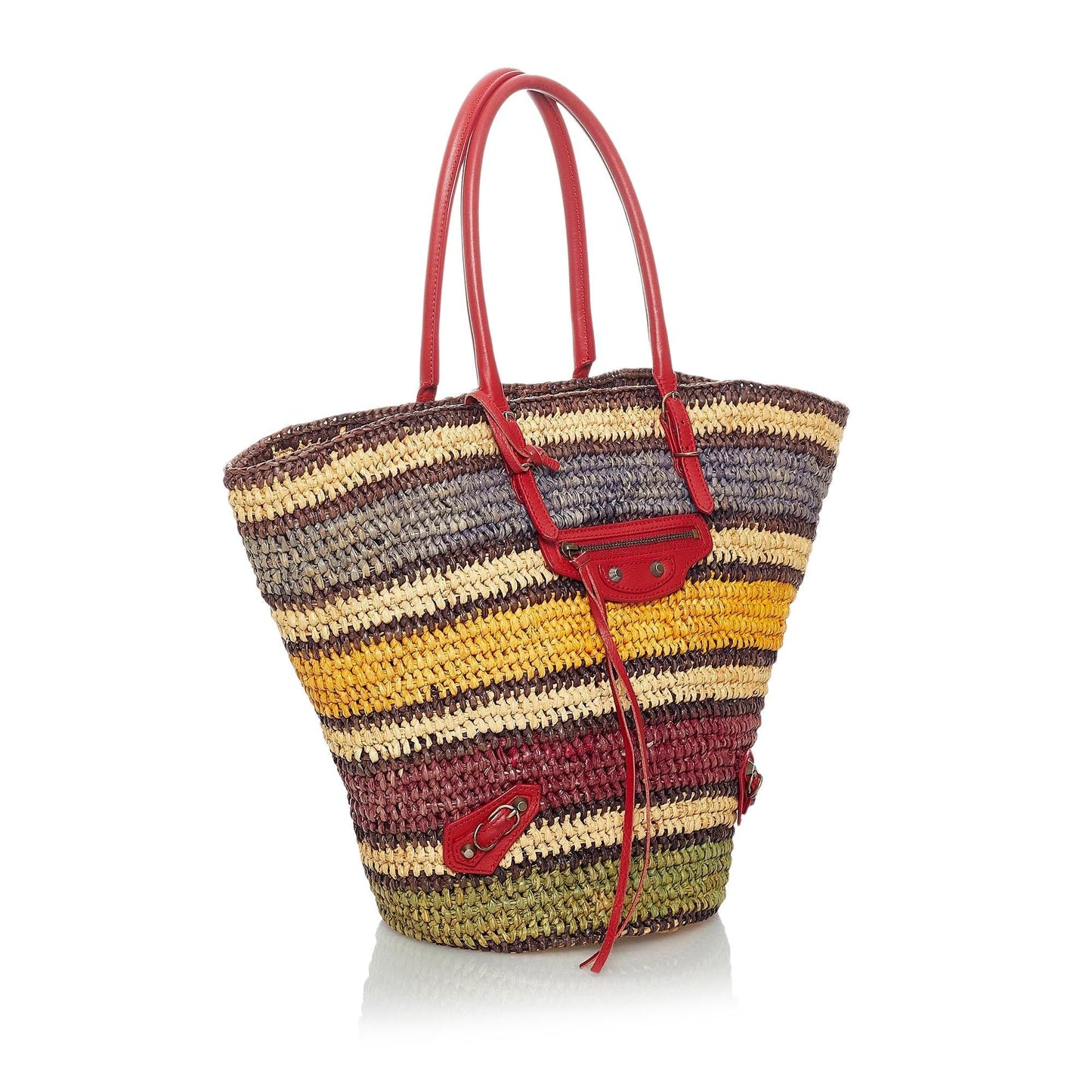 Luxury Balenciaga Trending 2025 Panier Raffia Tote Bag (SHG-30111)