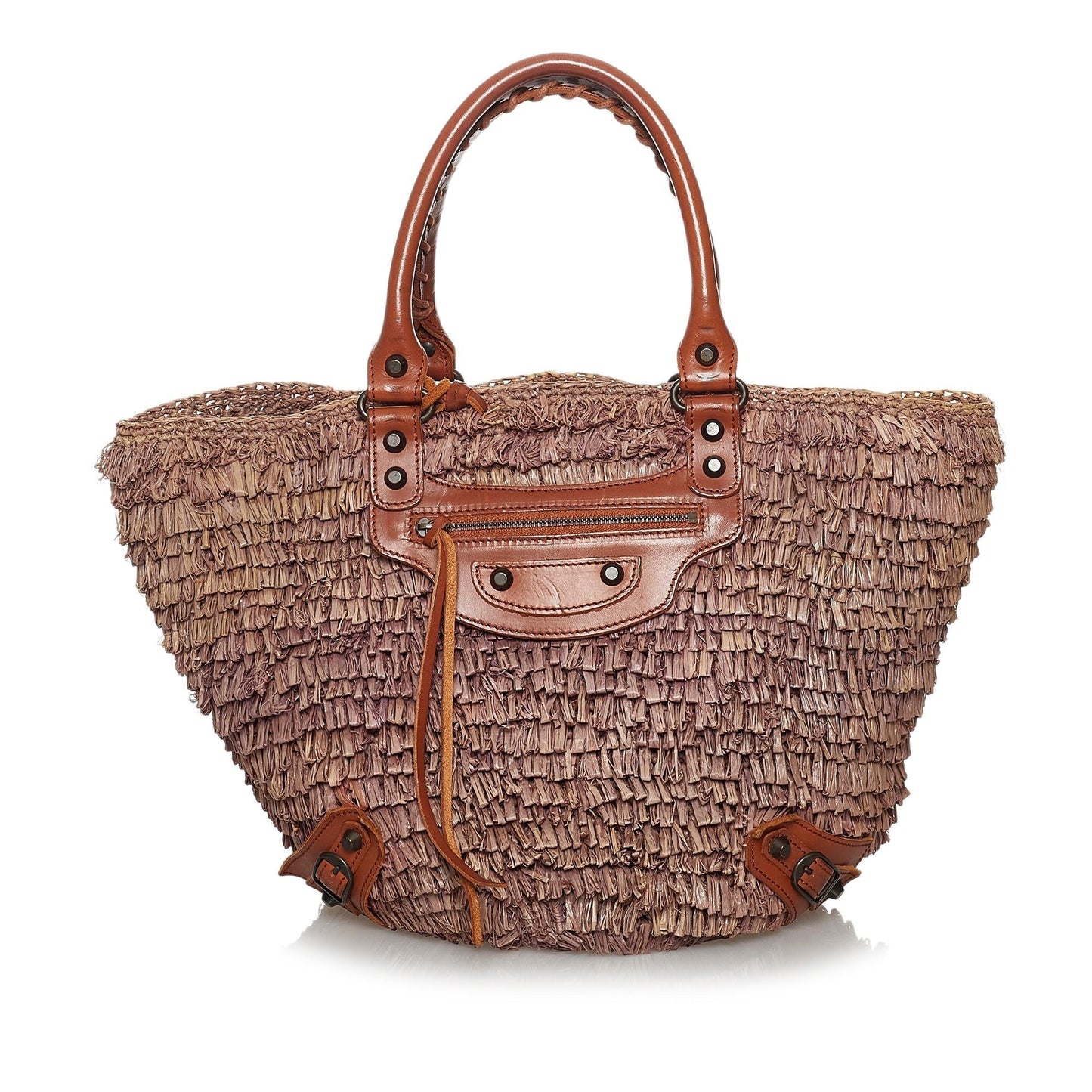 Luxury Balenciaga Trending 2025 Panier Raffia Tote Bag (SHG-30338)