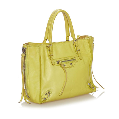 Luxury Balenciaga Trending 2025 Papier A4 Leather Satchel (SHG-27524)